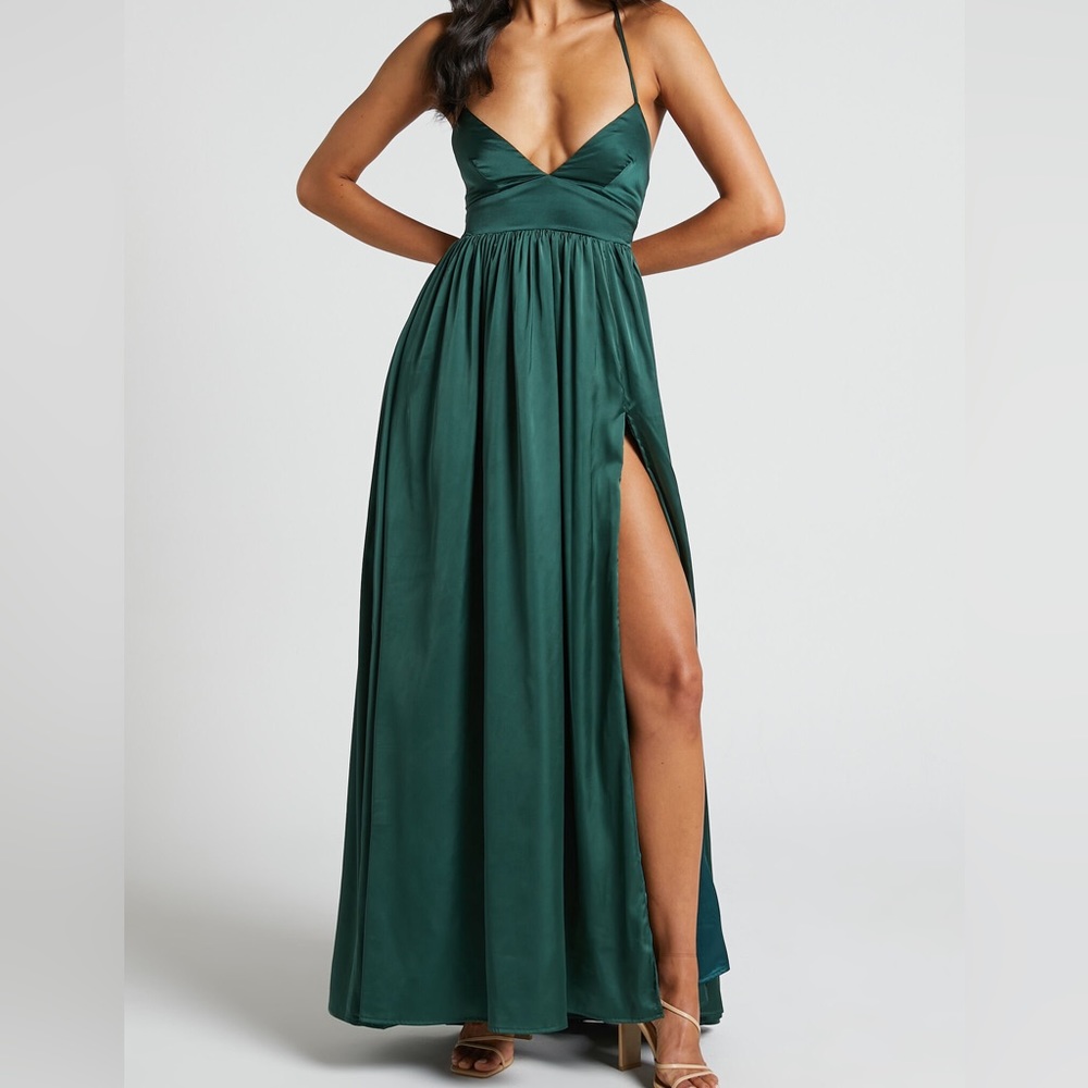 Showpo I Want the World to Know Formal Dress Emerald Green